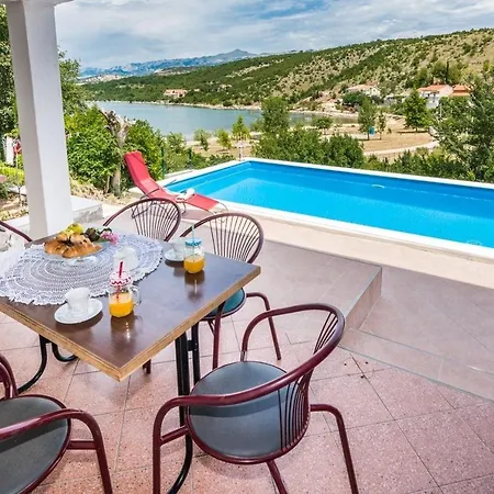 Seaside With A Swimming Pool Krusevo, Novigrad - 21980 Apartment
